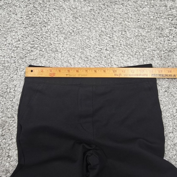 SPANX Pants Womens Medium Black Smooth Perfect Fit Ponte Kick Flare Stretch - Picture 10 of 15
